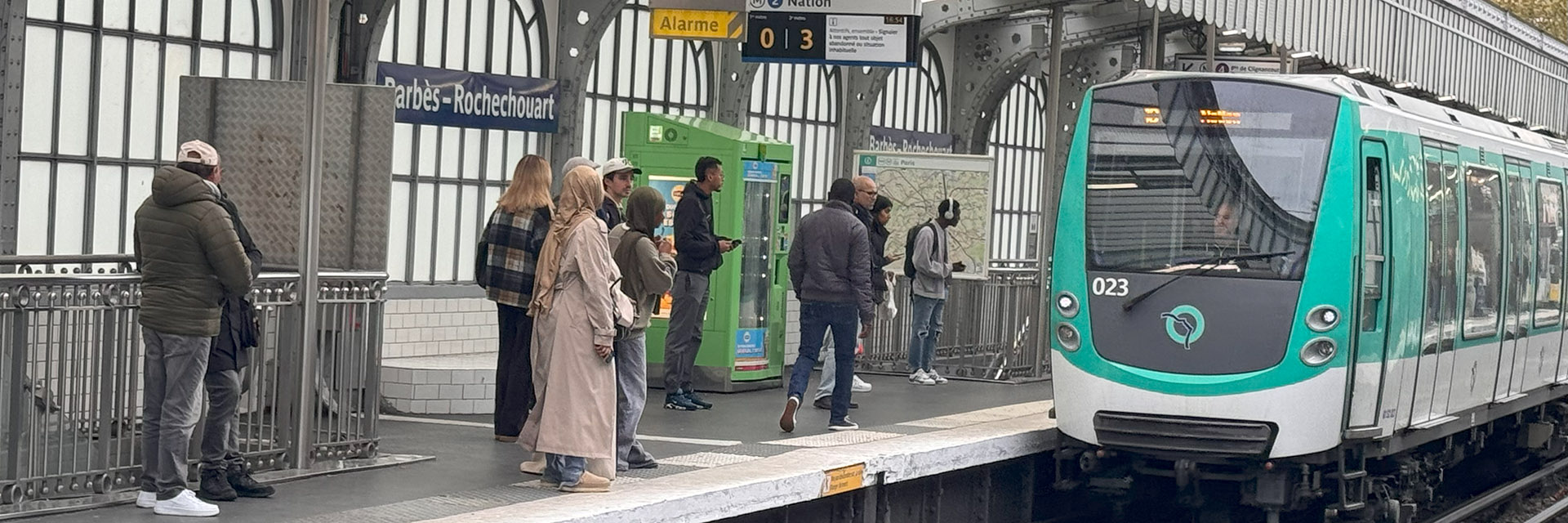 Passses de transporte em Paris