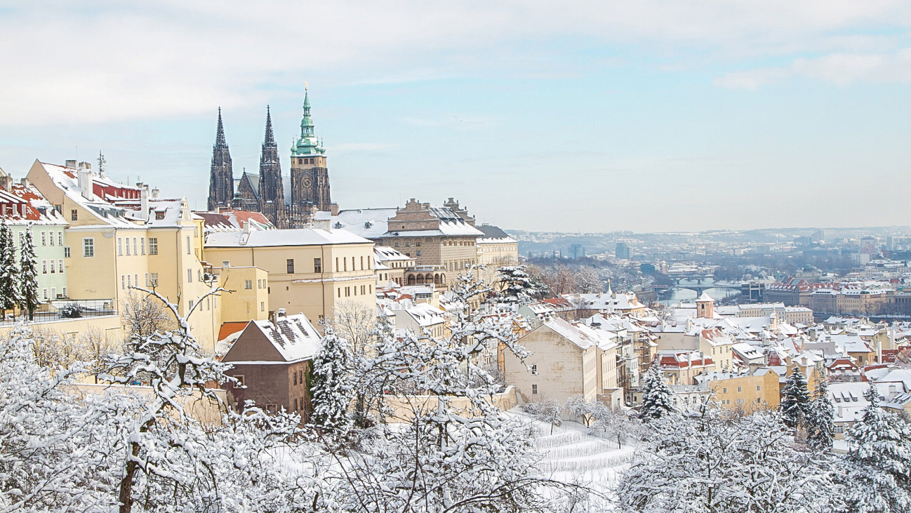 praga no inverno