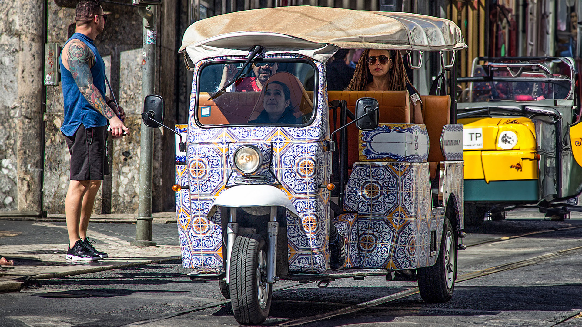 Transporte em Lisboa: tuk-tuk