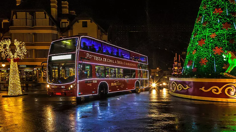 NATAL LUZ EM GRAMADO & CANELA - COMPLETO