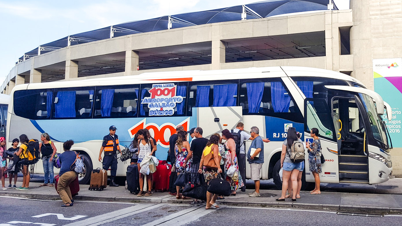 Aeroporto do Galeão: ônibus para Búzios