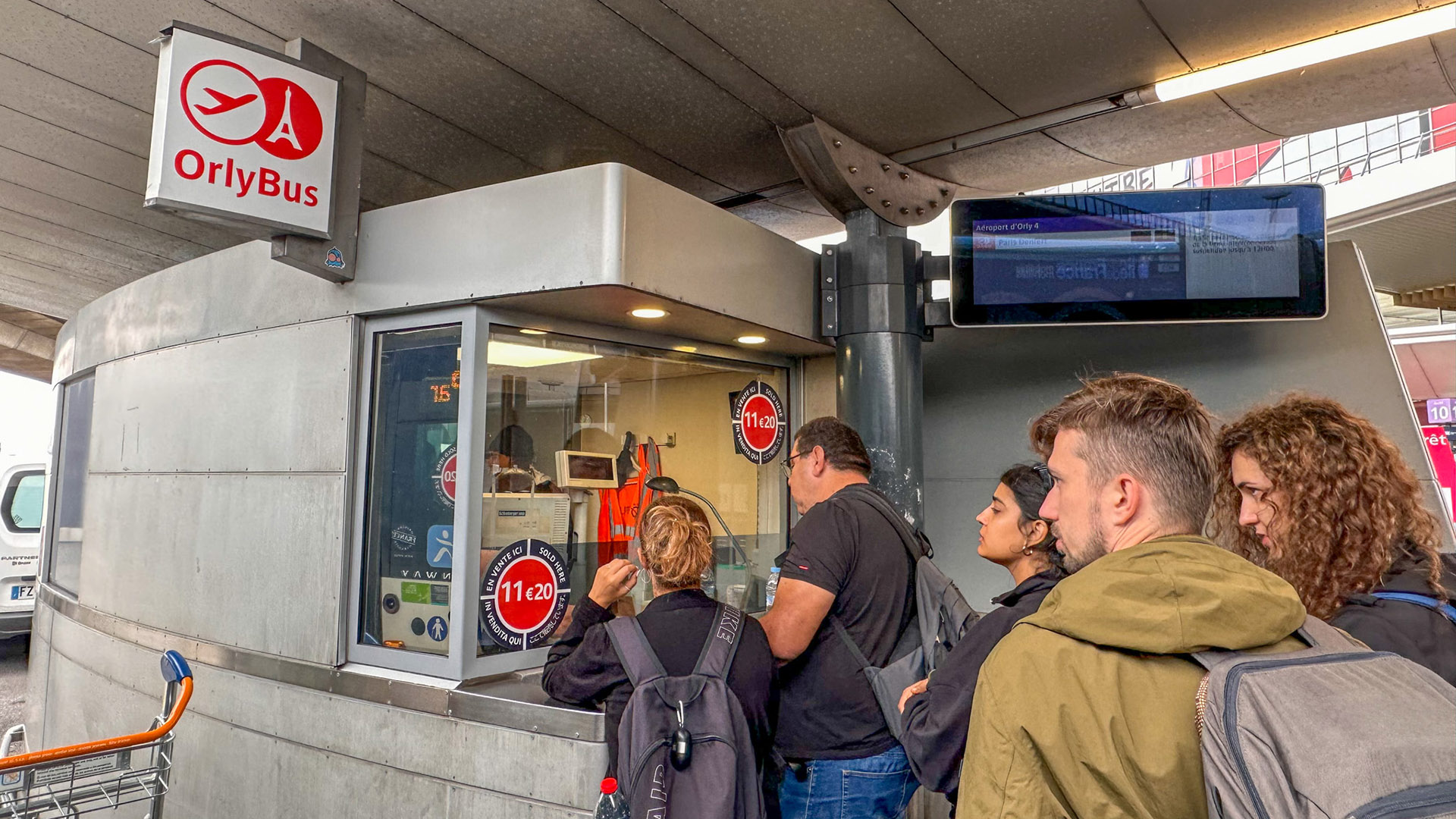 Onde fazer o cartão Navigo Découverte no aeroporto Orly