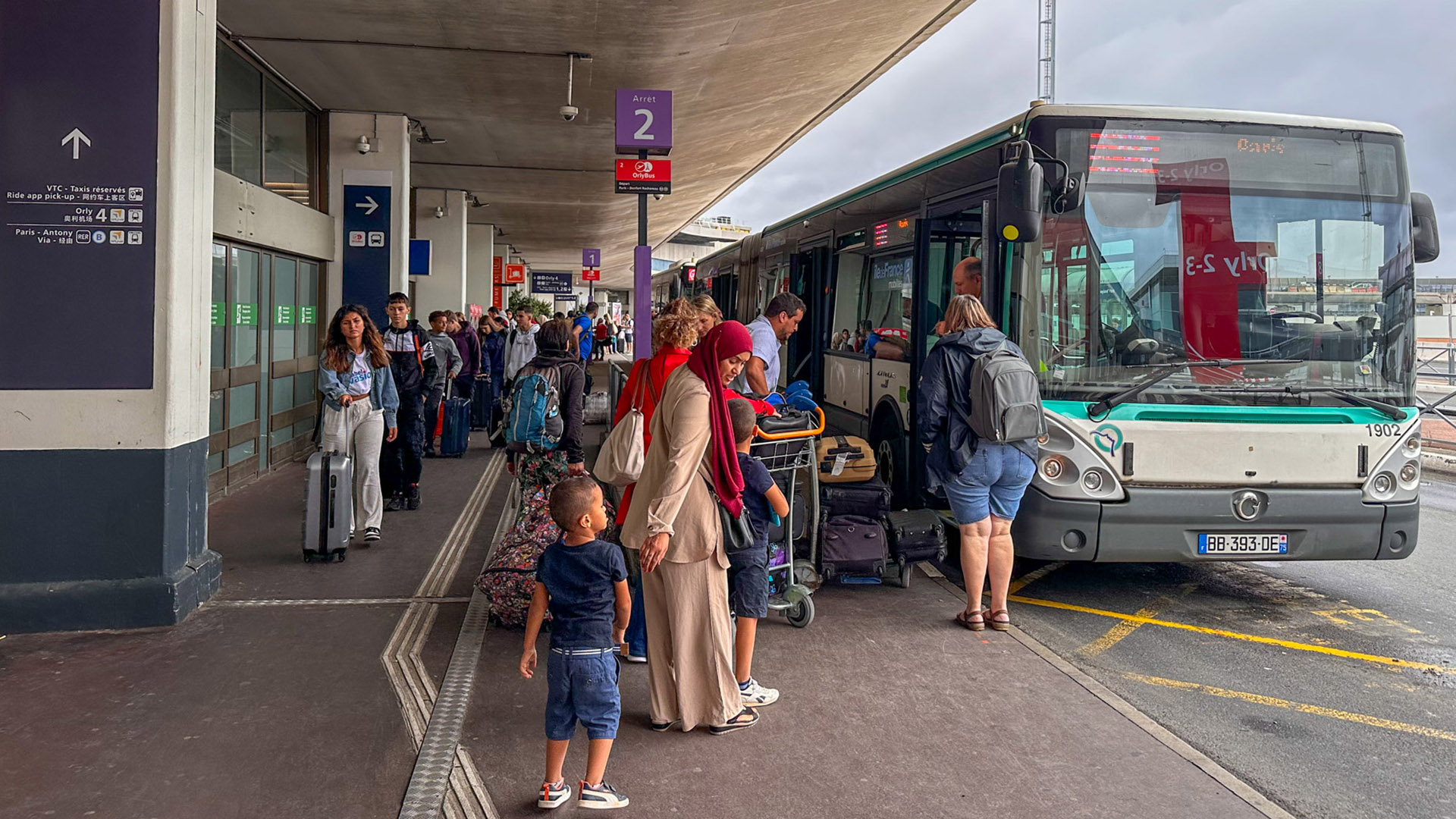 Como ir de OrlyBus do aeroporto Orly a Paris