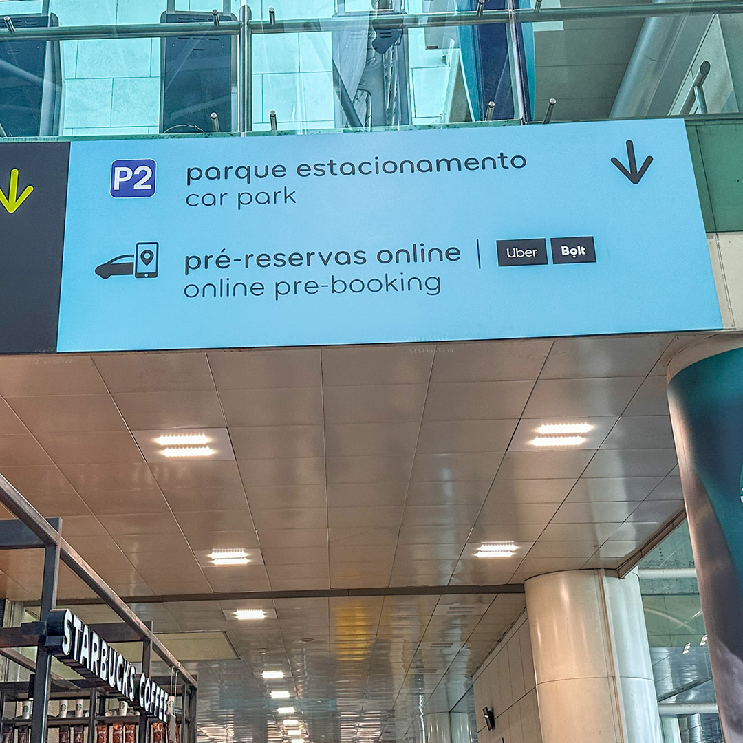 Como sair do aeroporto de Lisboa de Uber