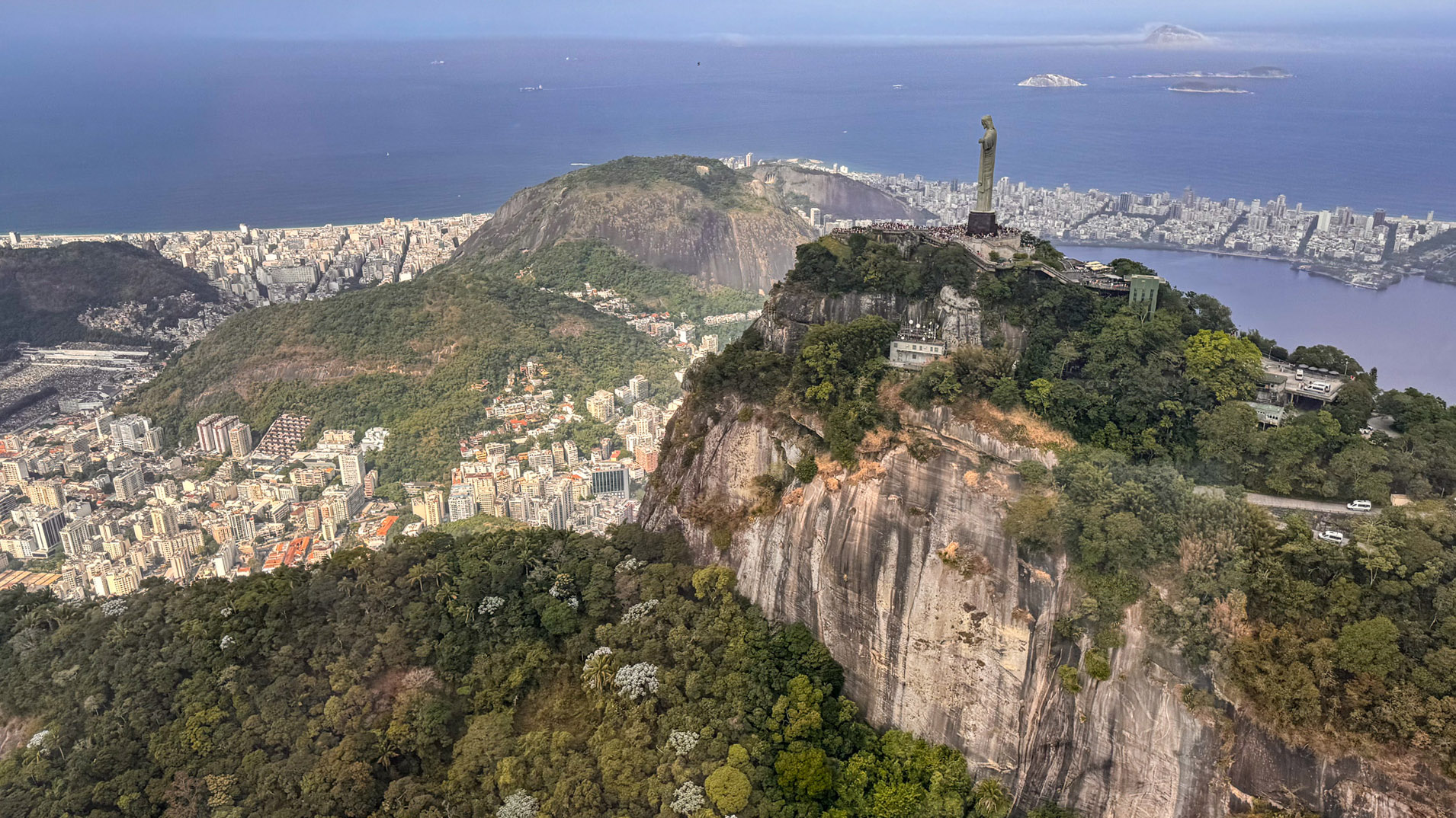 Passeio de helicóptero no Rio: Cristo Redentor e Pão de Açúcar