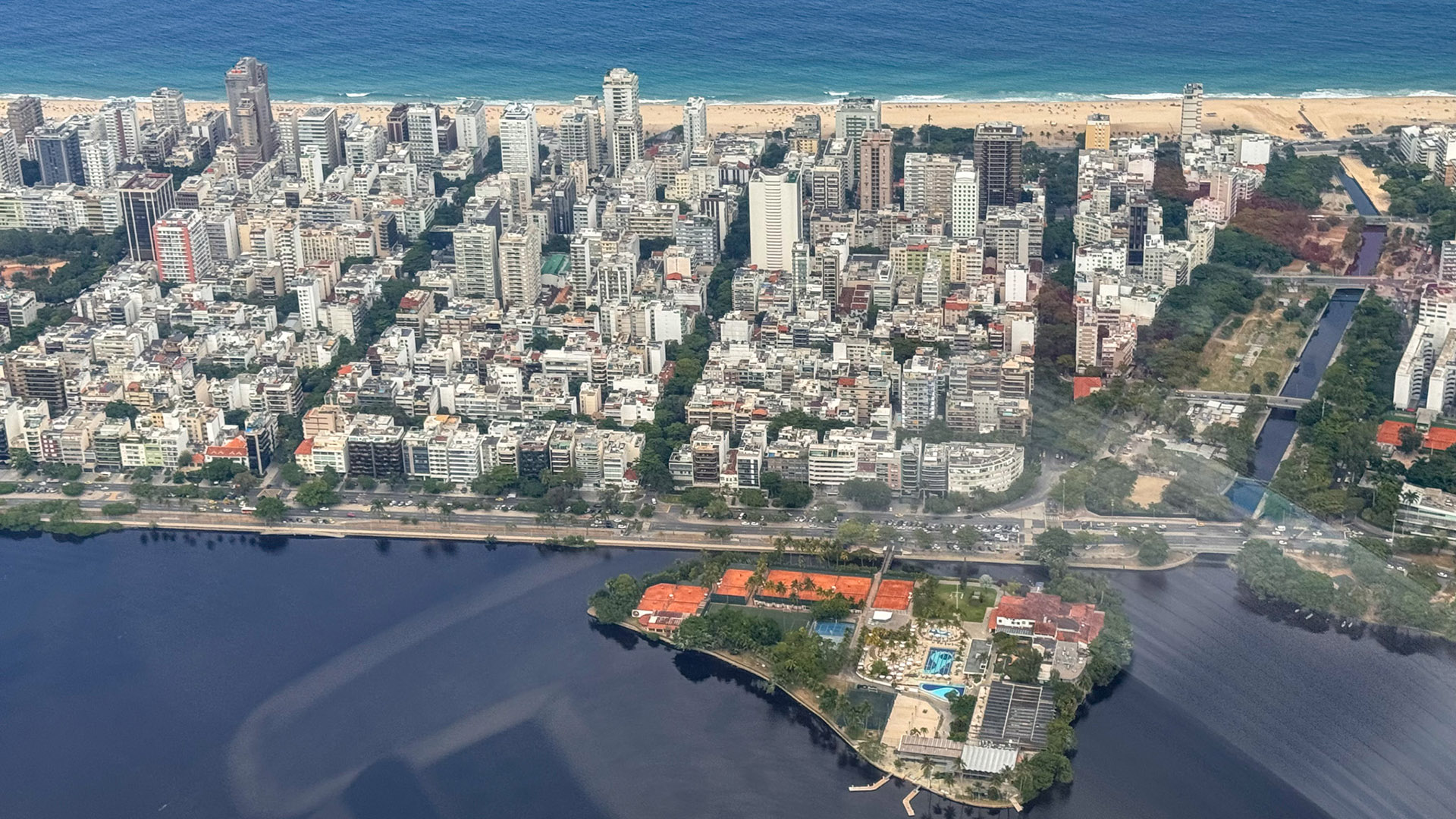 Passeio de helicópterno no Rio: Ipanema