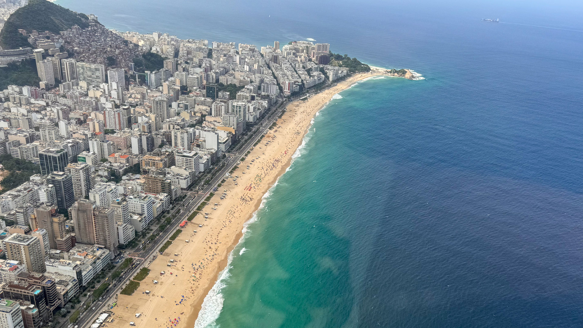 Passeio de helicóptero no Rio: Ipanema