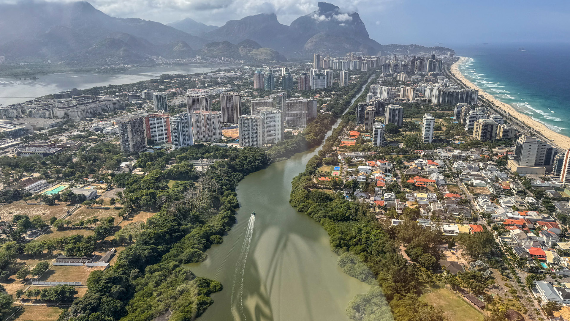 Passeio de helicóptero no Rio: Barra da Tijuca