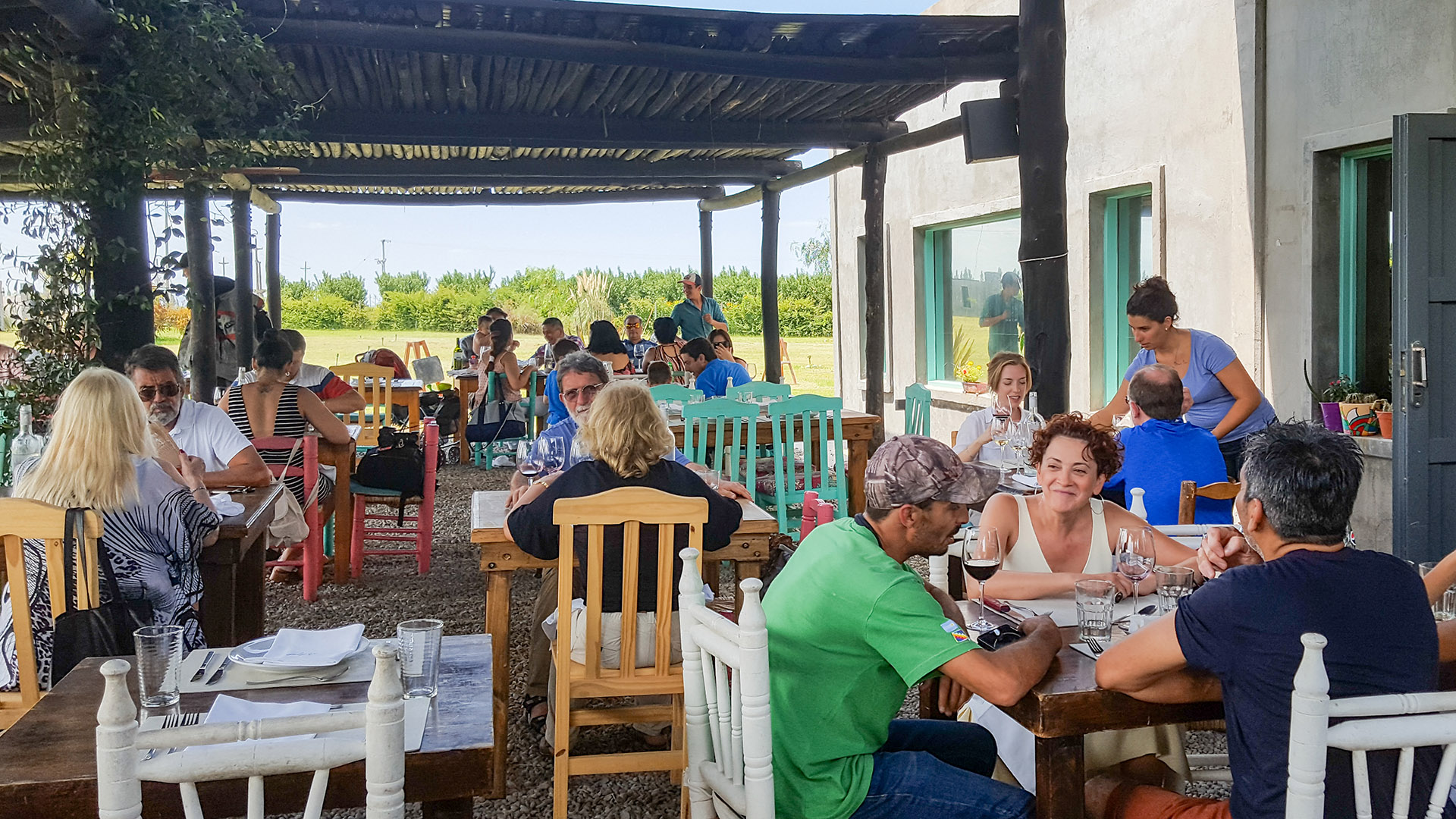 Restaurante vinícola La Azul Mendoza