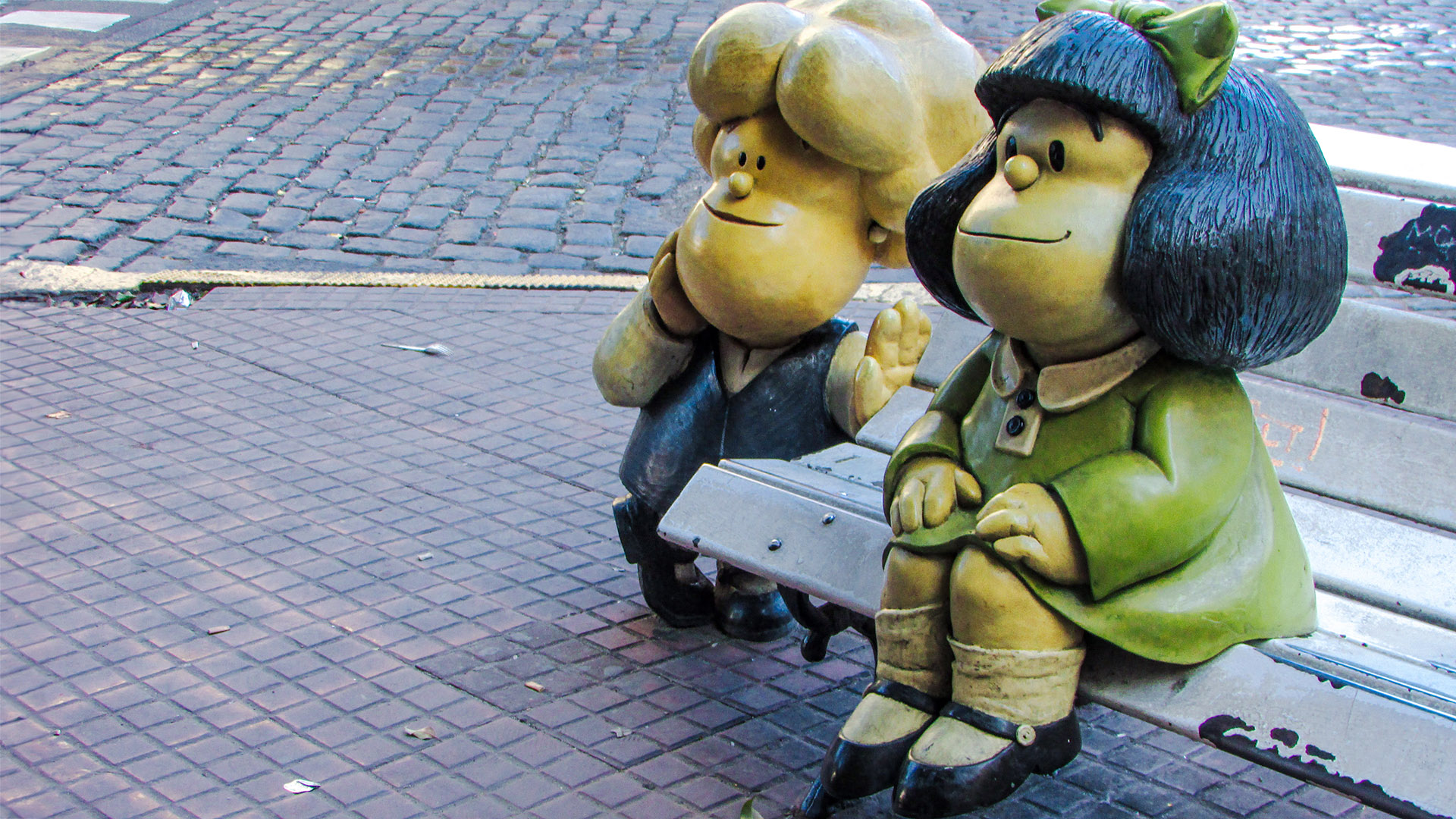 Mafalda em San Telmo